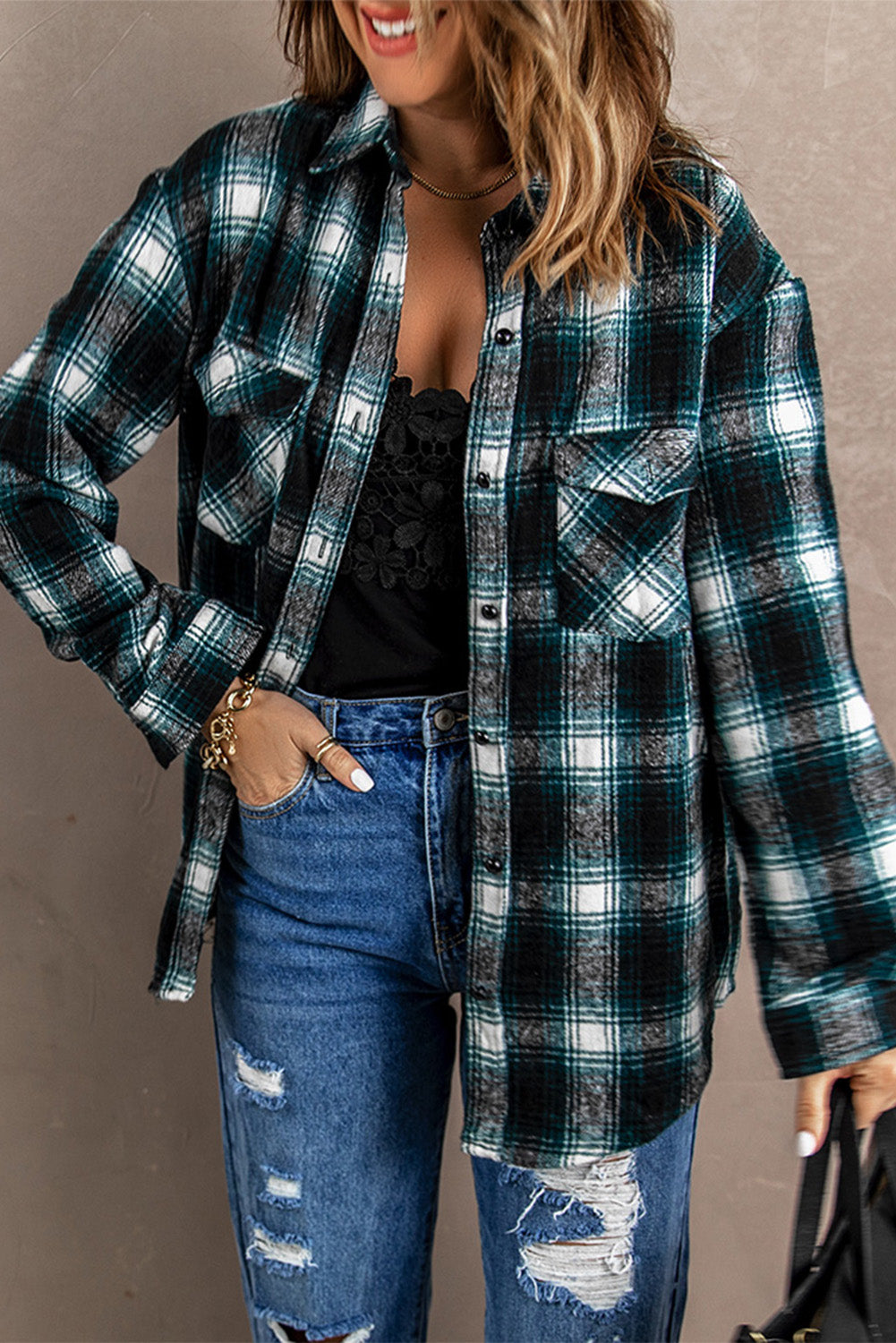 oversized Flannel shirt