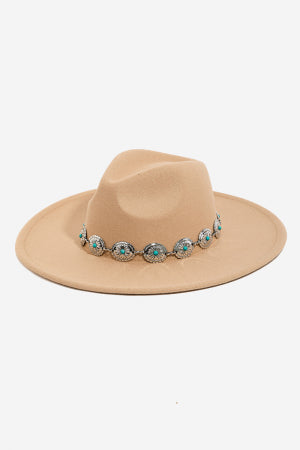 Western Concho fedora Hat